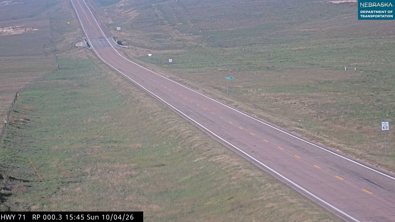 NE 71 South Kimball (North) live camera view