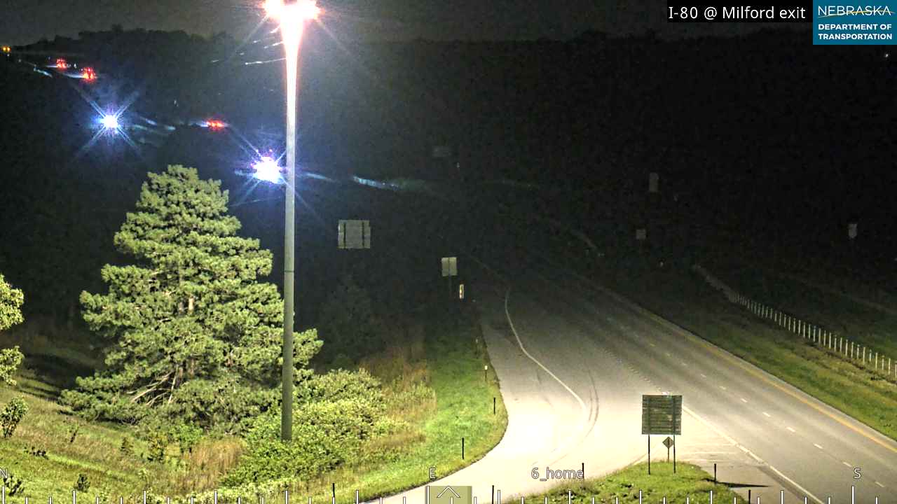 I-80 Milford Exit (East) live camera view