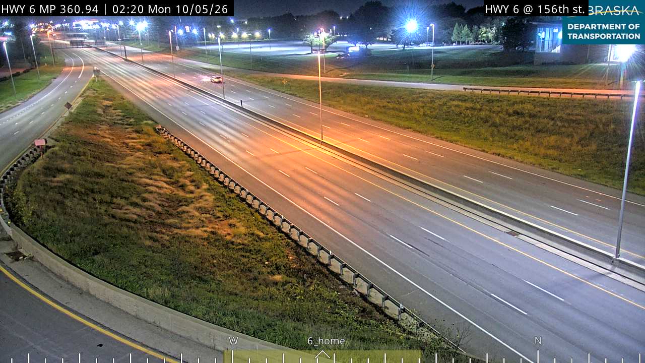 US 6 Dodge St at 156th (Various Views) live camera view
