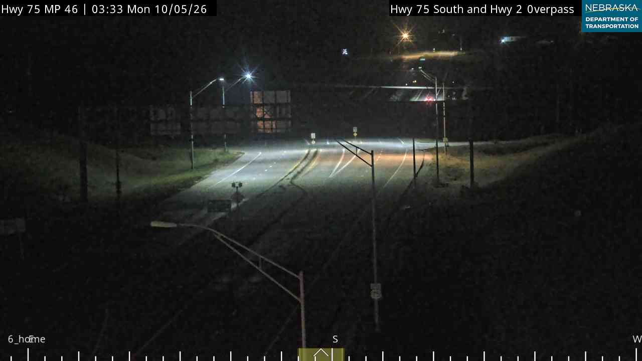 US 75 Hwy 2 at 75 South (South) live camera view