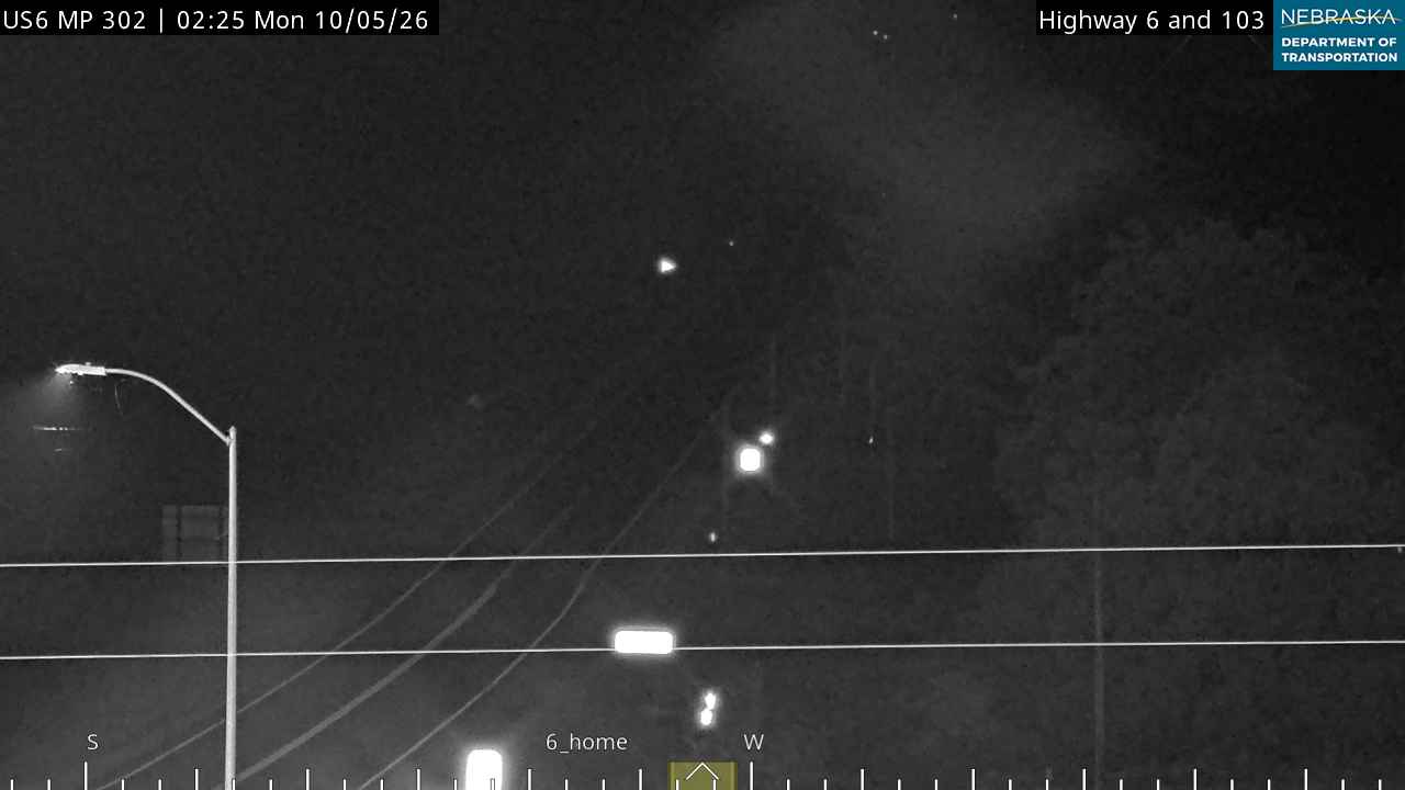US 6 at Hwy 103 (West) live camera view