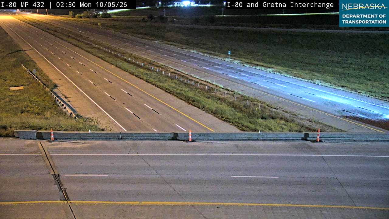 I-80 Gretna Exit 432 (Various) live camera view