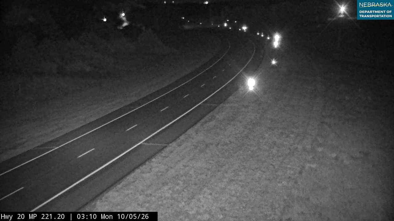 US 20 Wood Lake (East) live camera view