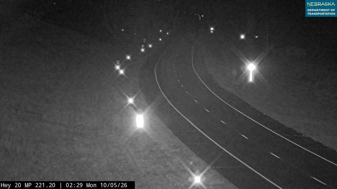 US 20 Wood Lake (West) live camera view