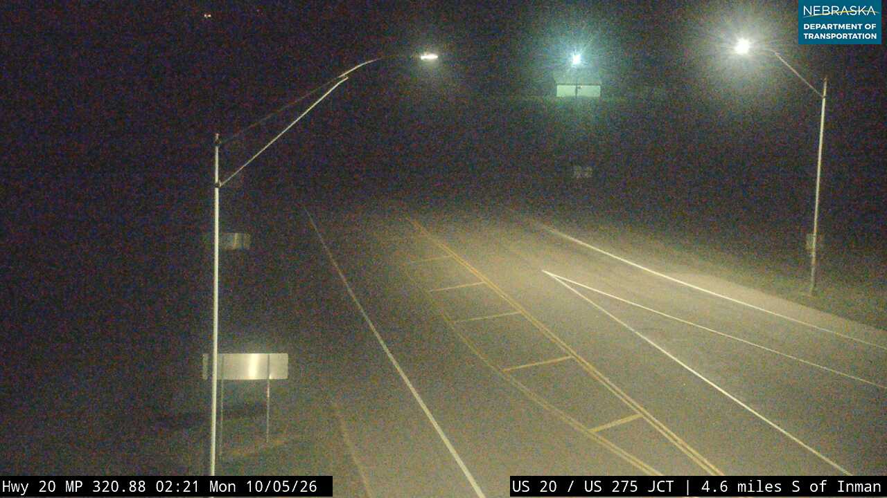 US 20 Inman (North West) live camera view