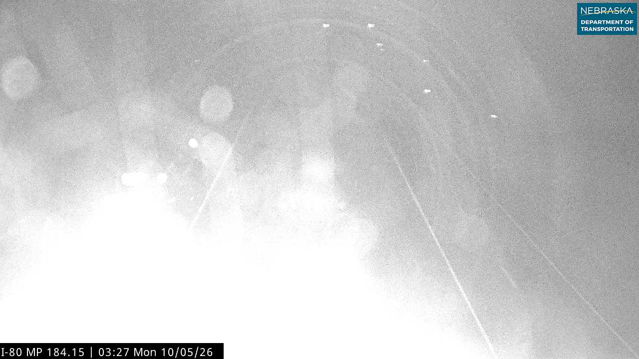 I-80 184 Platte River Bridge (I-80 East) live camera view