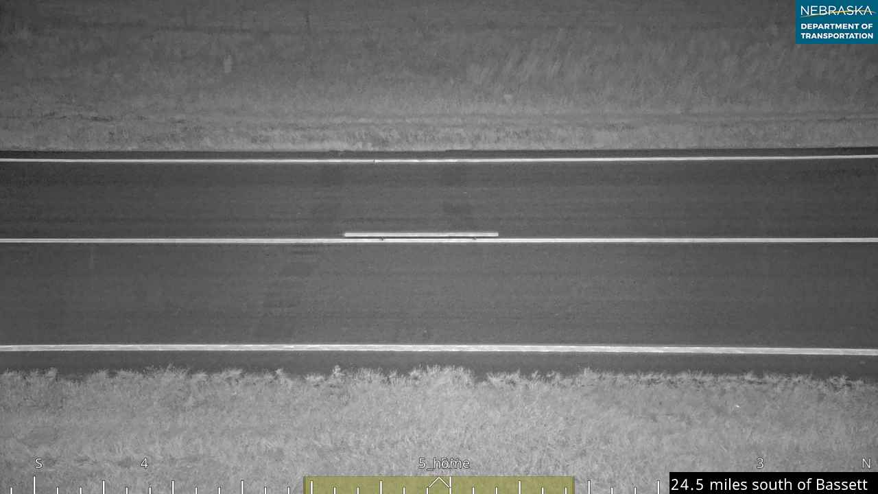 US 183 Rose - S of Bassett (Surface) live camera view