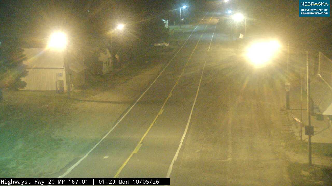 US 20 Nenzel (South) live camera view