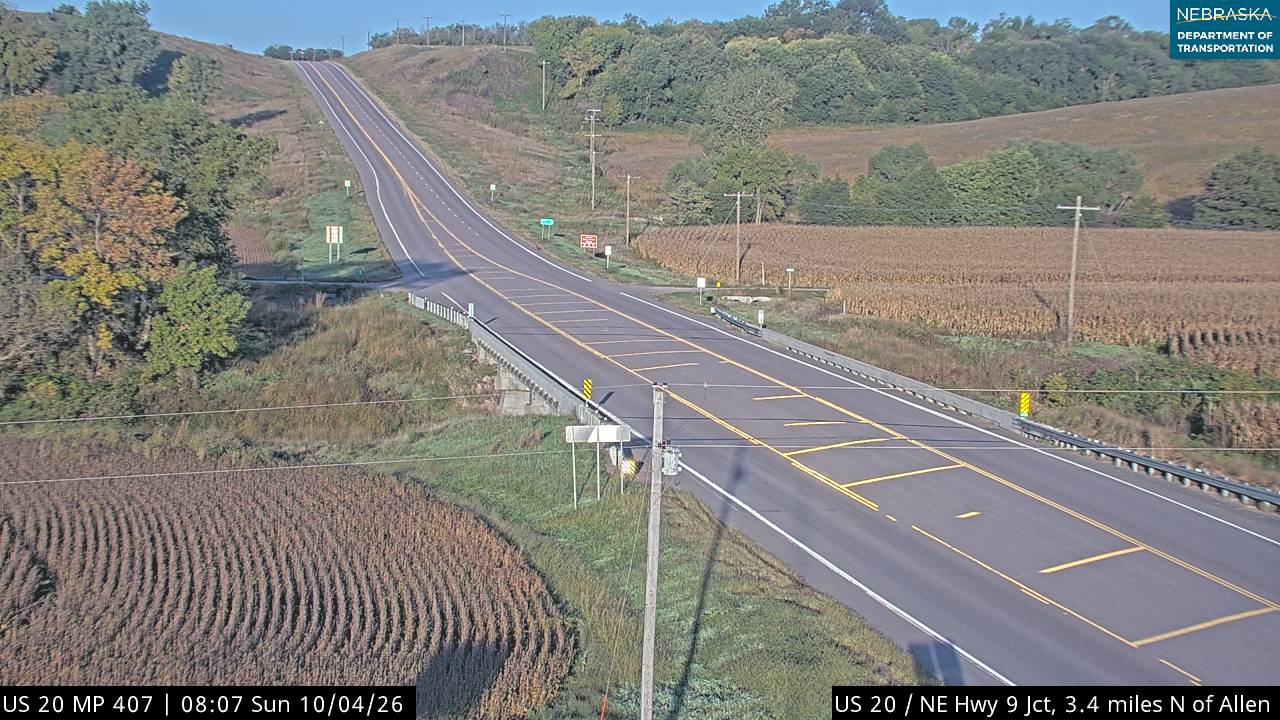 US 20 Allen (West) live camera view