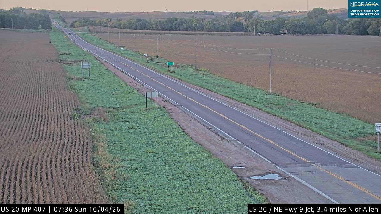 US 20 Allen (South) live camera view
