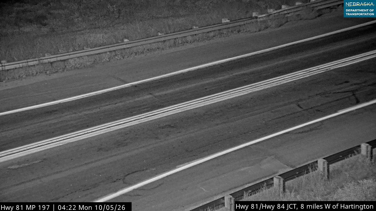 US 81 Hartington (Surface) live camera view