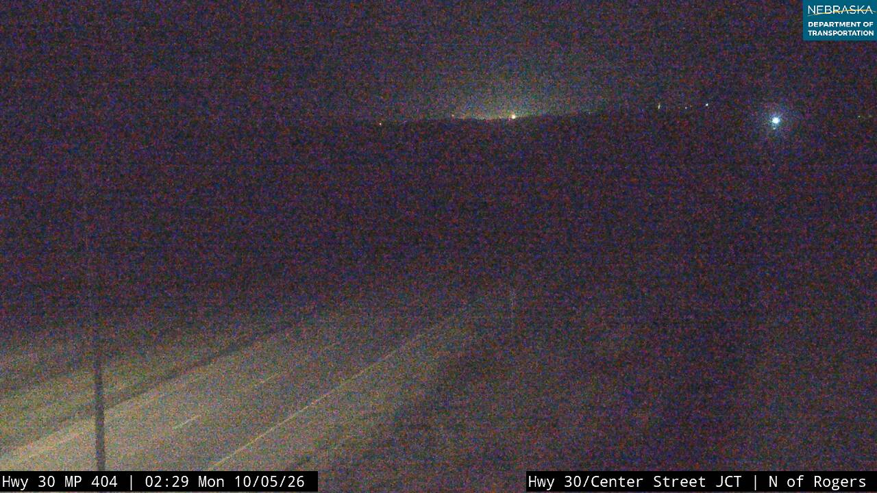 US 30 W of Rogers (West) live camera view