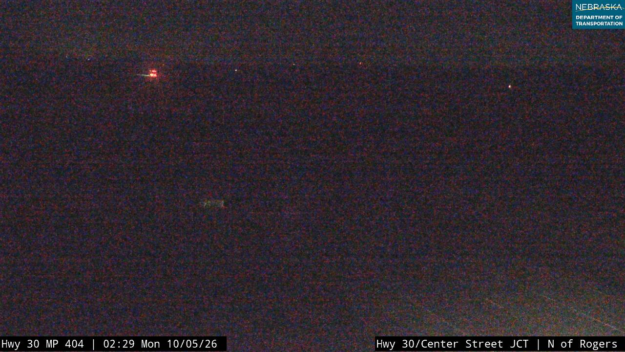US 30 W of Rogers (East) live camera view