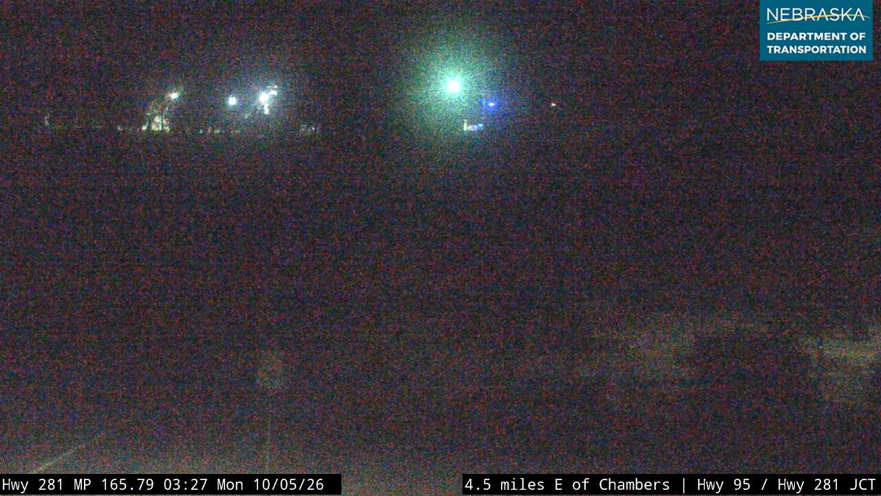US 281 E of Chambers (North) live camera view