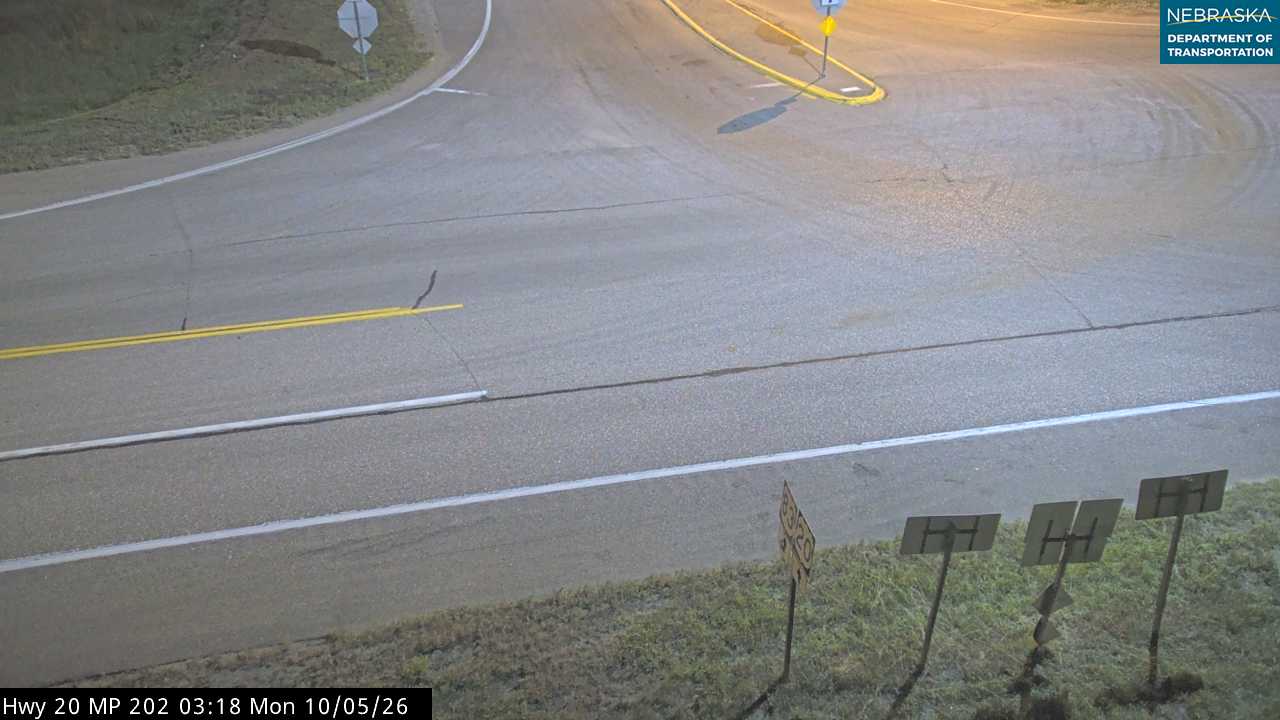 US 20 East Valentne (South) live camera view