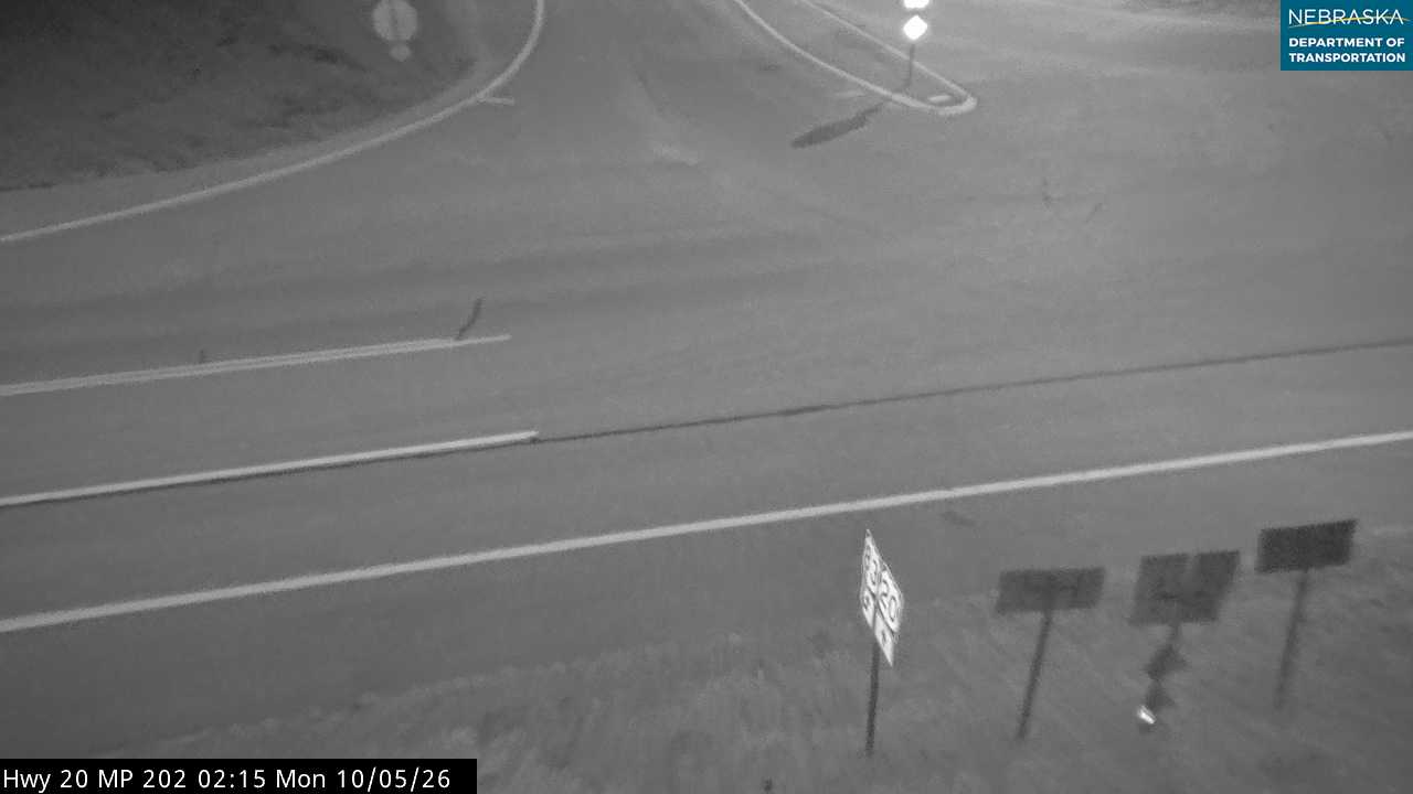 US 20 East Valentne (Intersection) live camera view