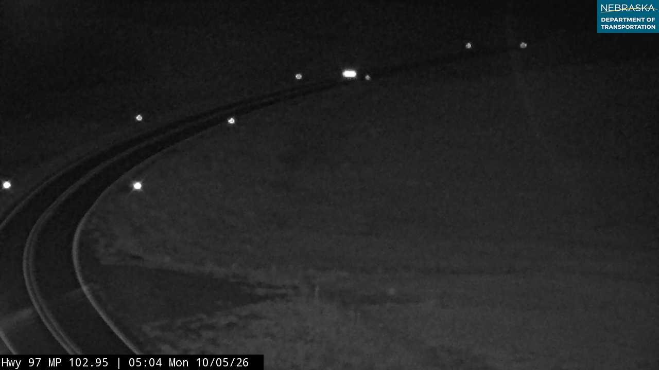 NE 97 Brownlee Rd S of Valentine (97 looking south) live camera view