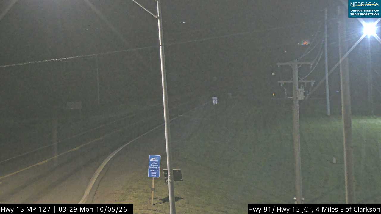 NE 15 E of Clarkson (South) live camera view