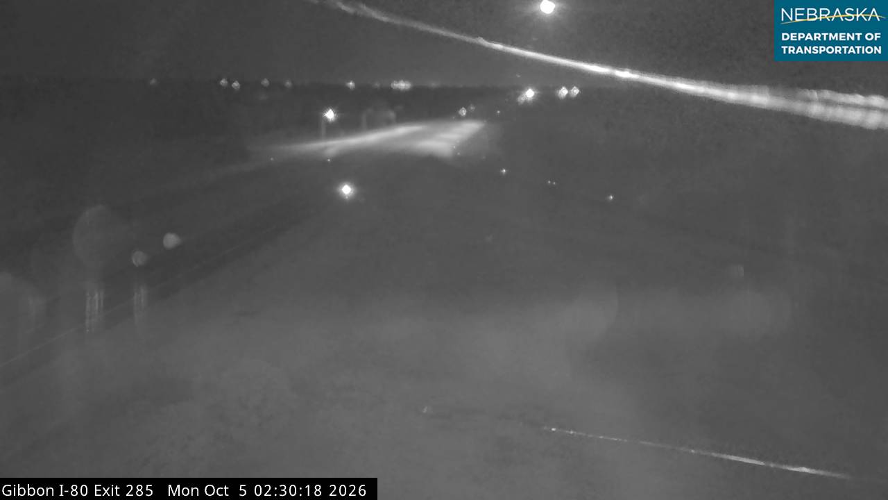 I-80 Gibbon Exit (Various) live camera view