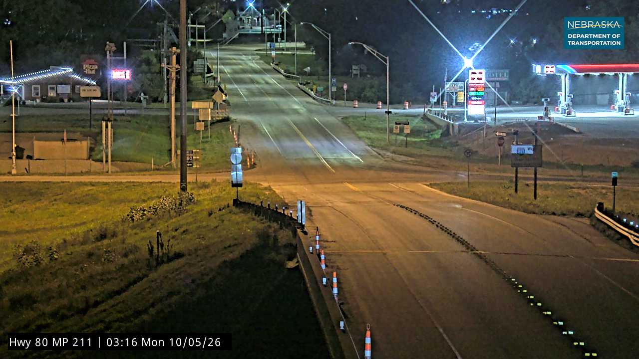 I-80 Gothenburg (North) live camera view