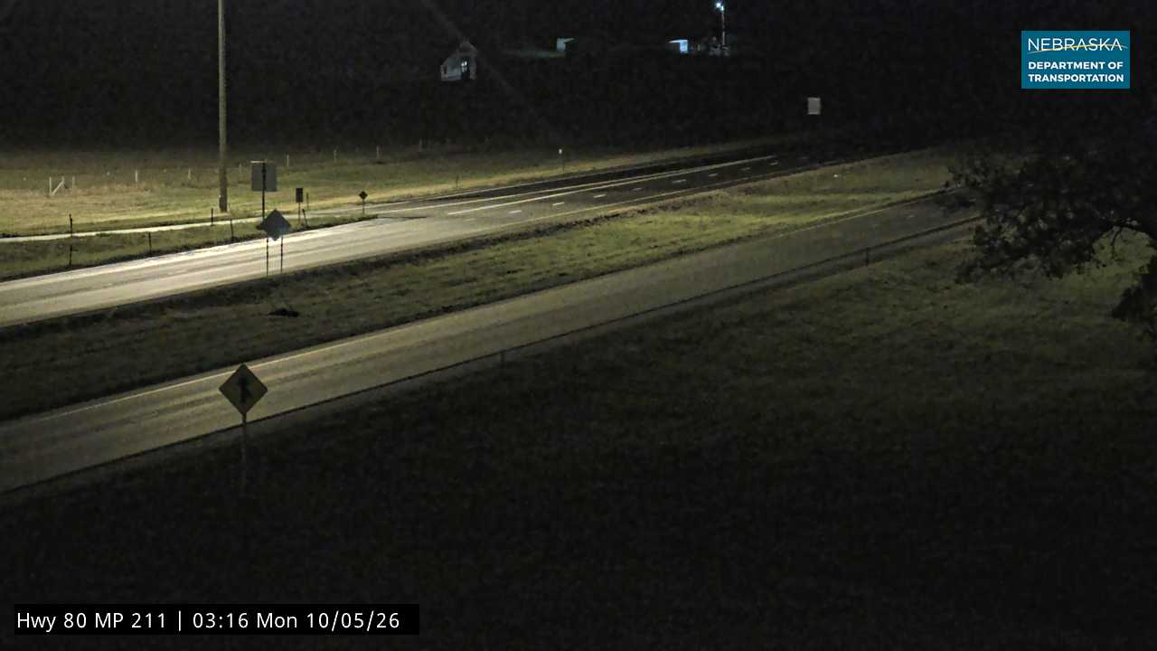 I-80 Gothenburg (East) live camera view