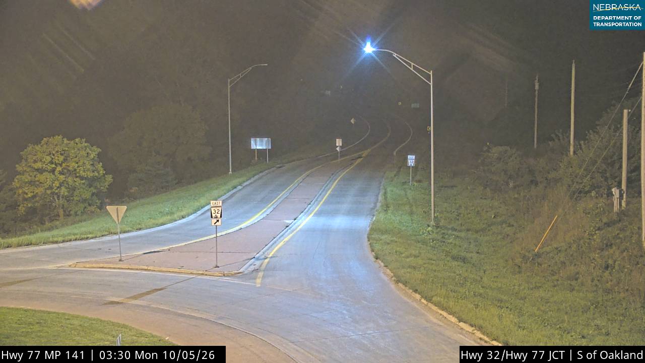 US 77 Oakland (East) live camera view