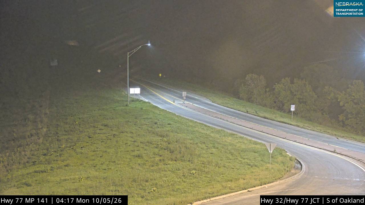 US 77 Oakland (North) live camera view