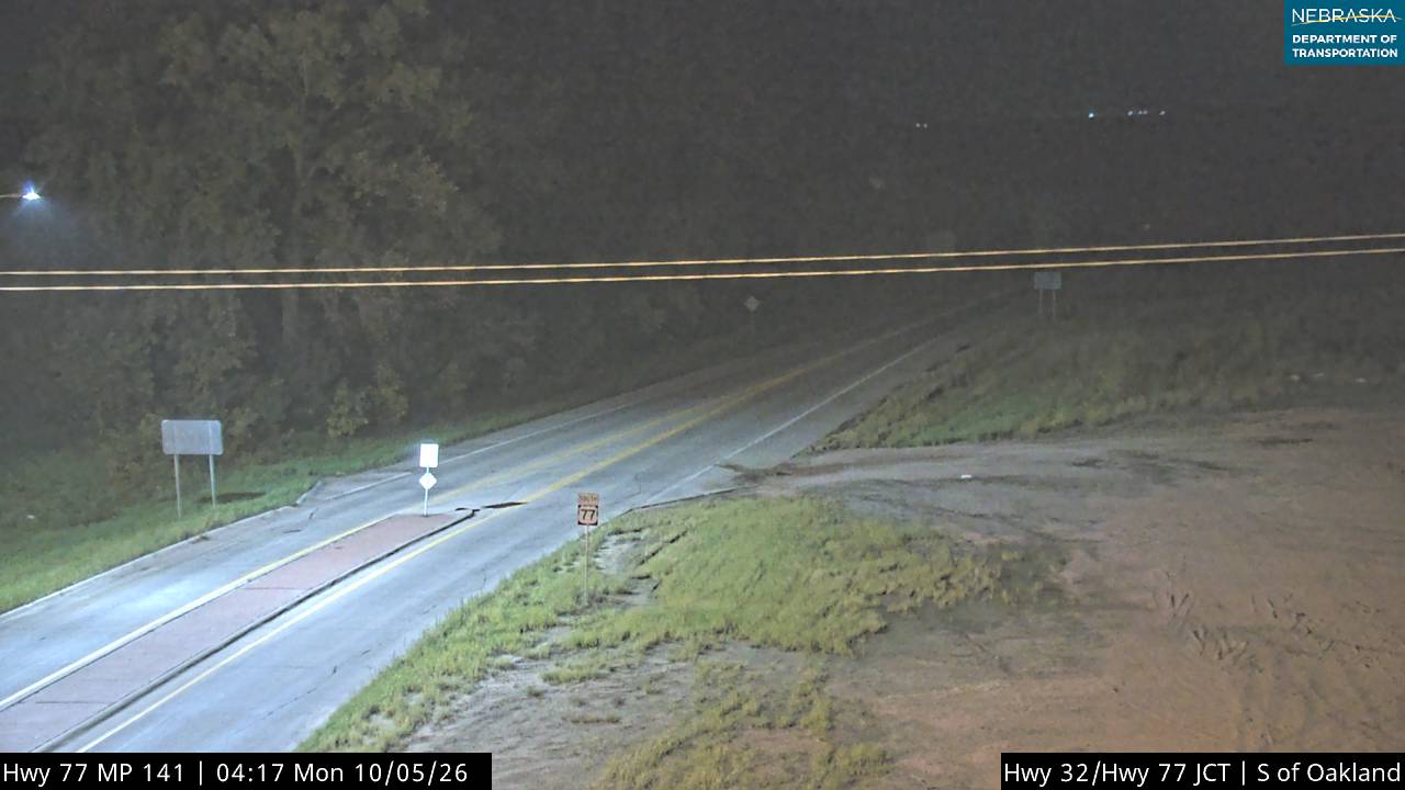 US 77 Oakland (South) live camera view