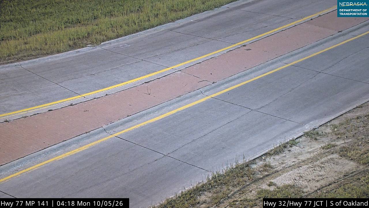 US 77 Oakland (Surface) live camera view