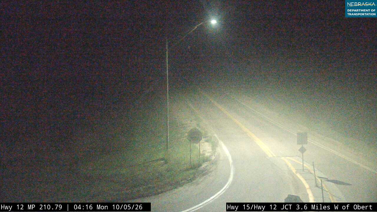 NE 12 Obert (Hwy 15 looking south) live camera view