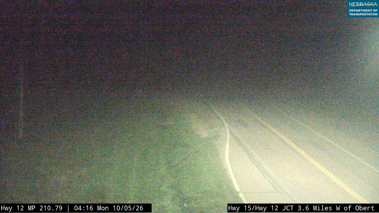 NE 12 Obert (Hwy 12 looking east) live camera view