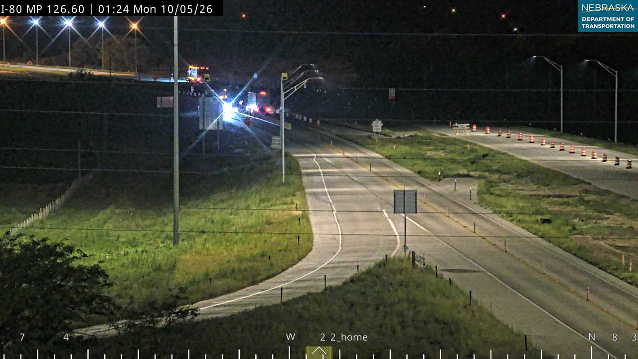 I-80 Ogallala Exit (West) live camera view