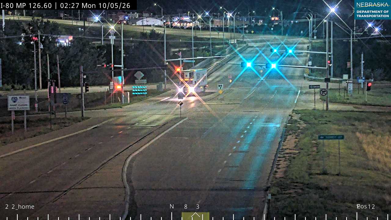 I-80 Ogallala Exit (North) live camera view