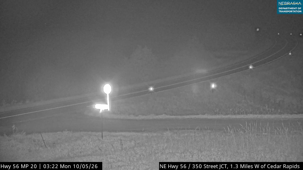 NE 56 W of Cedar Rapids (West) live camera view