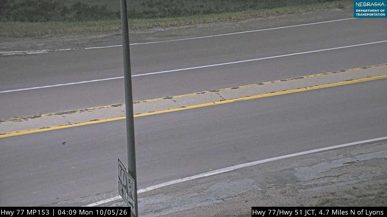 US 77 Lyons (Surface) live camera view