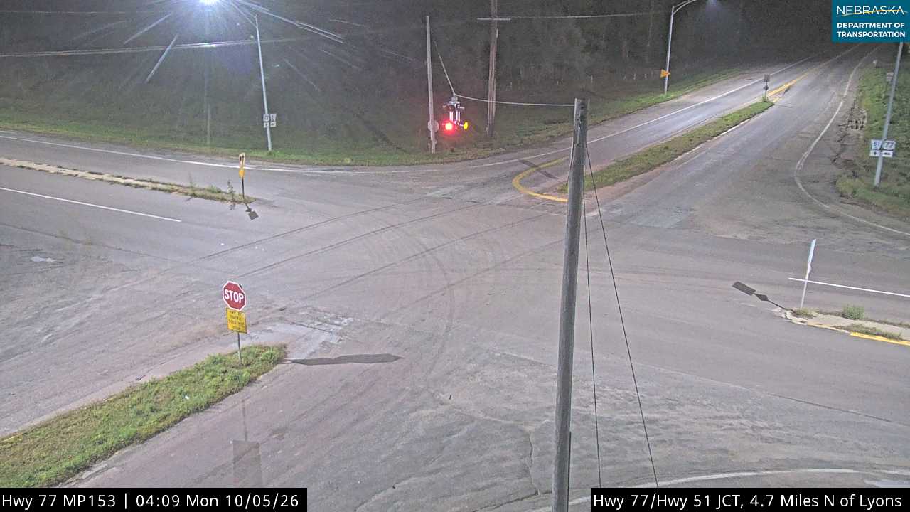 US 77 Lyons (Junction) live camera view