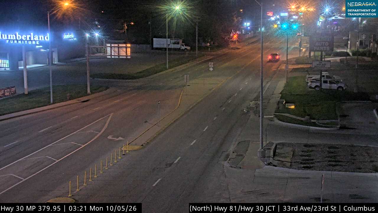 US 30 Columbus (West) live camera view