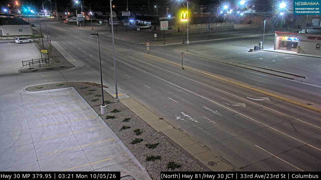 US 30 Columbus (North) live camera view
