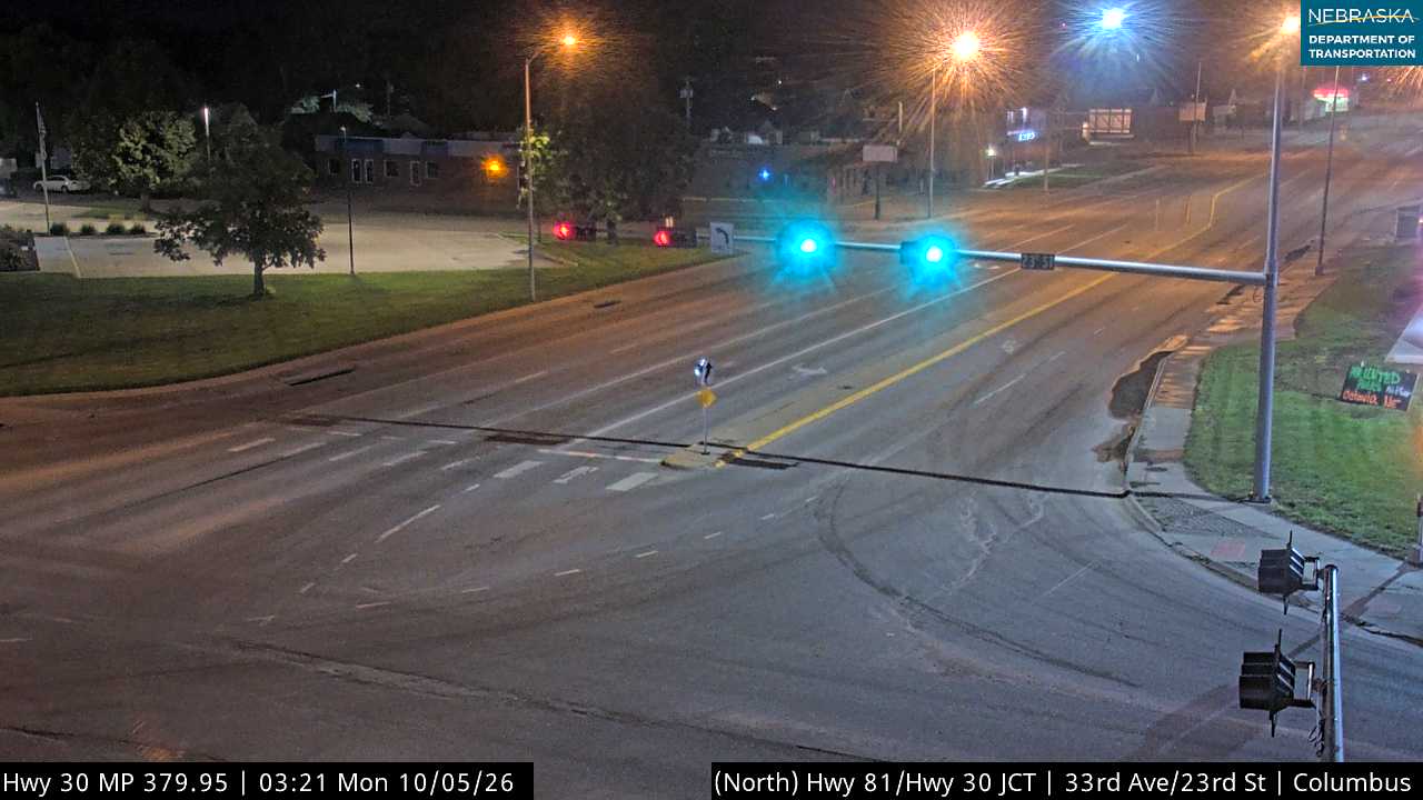 US 30 Columbus (South) live camera view