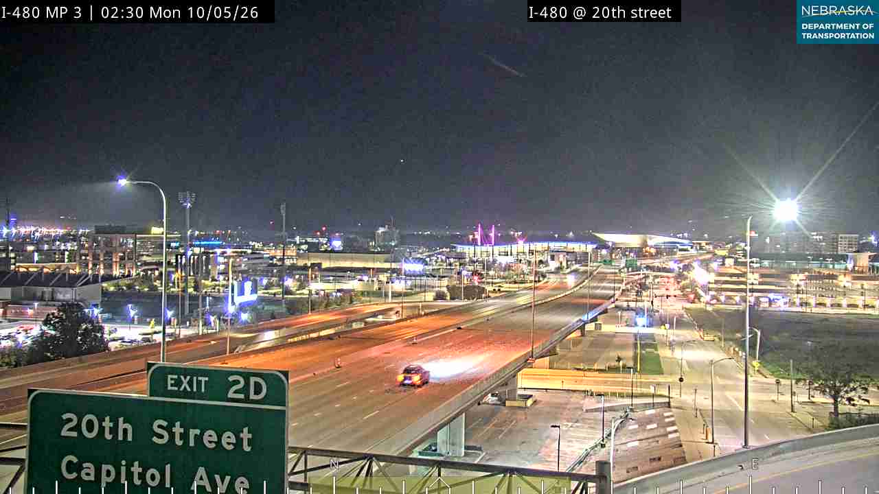 I-480 20th St (Various) live camera view