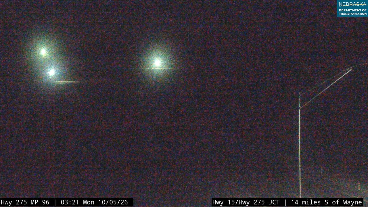US 275 E of Pilger (North) live camera view