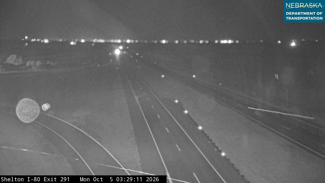 I-80 Shelton Exit (West) live camera view
