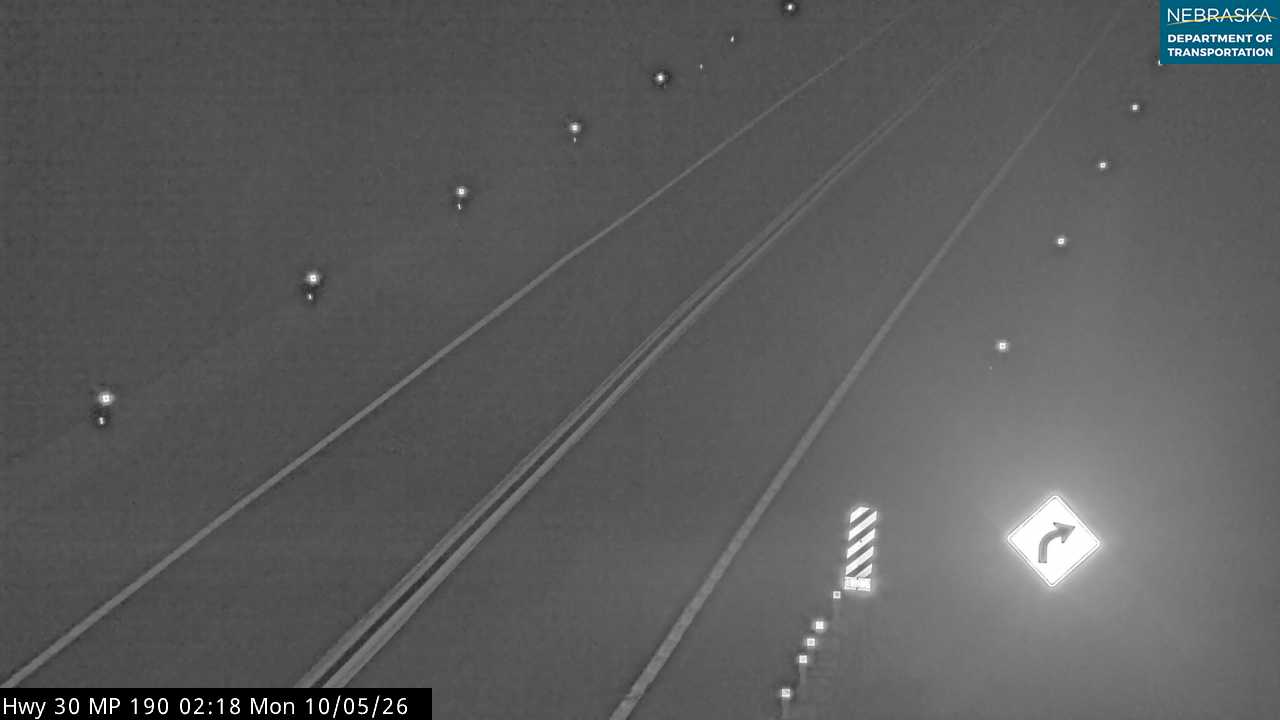 US 30 West Maxwell (West) live camera view
