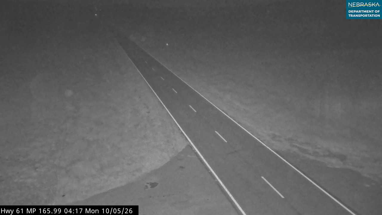 NE 61 N of Hyannis (North) live camera view