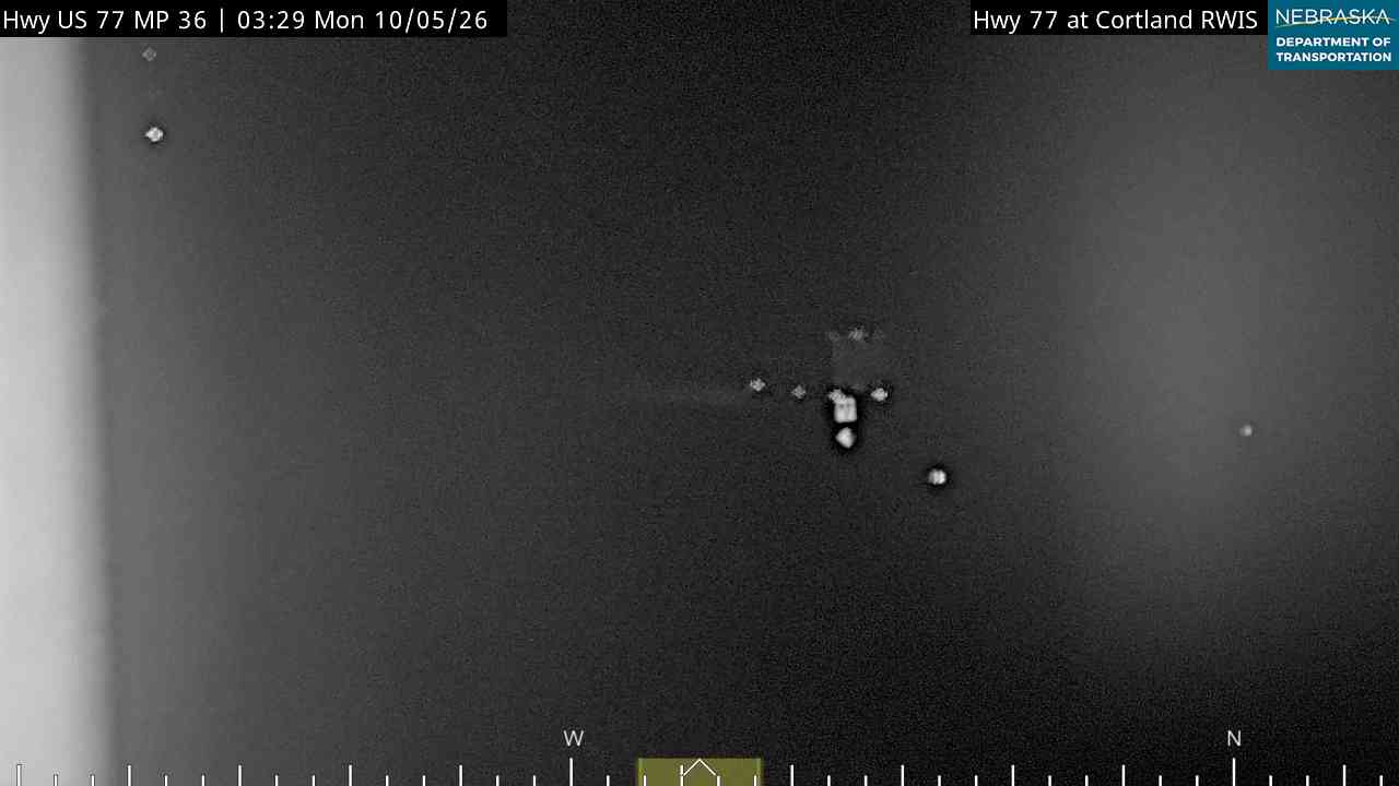 US 77 S of Cortland (South) live camera view
