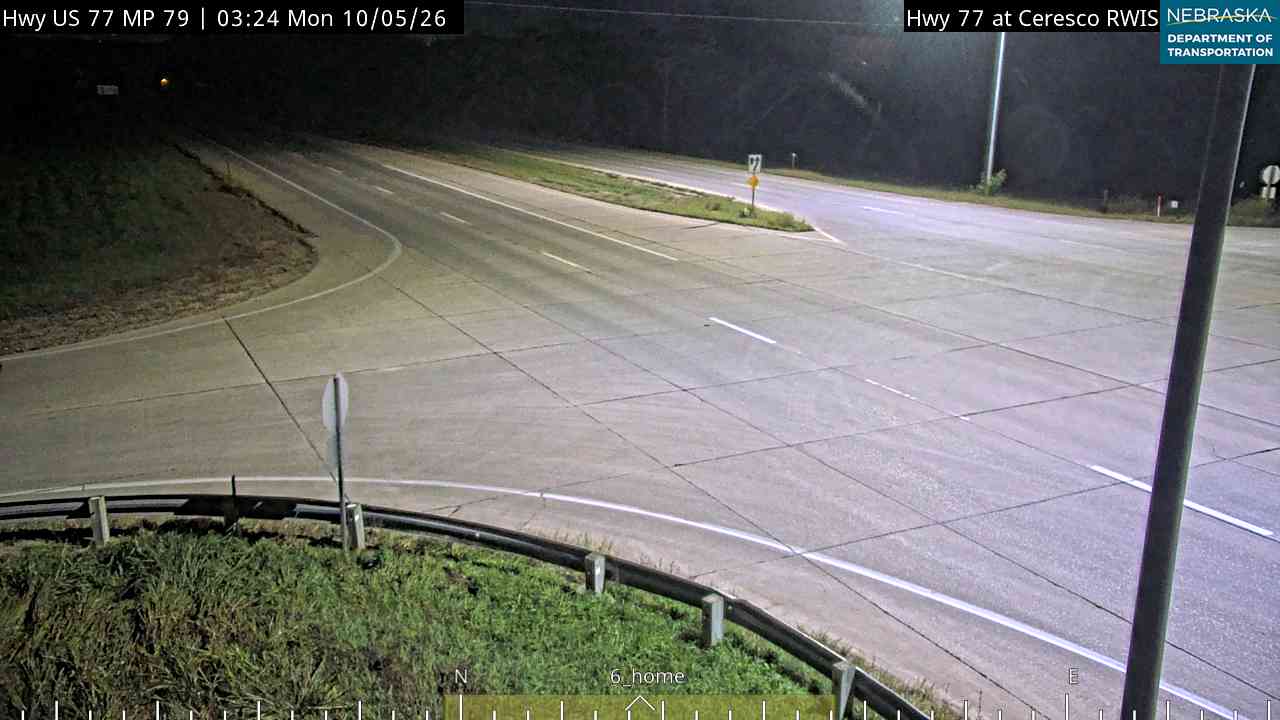 US 77 S of Ceresco (Intersection) live camera view