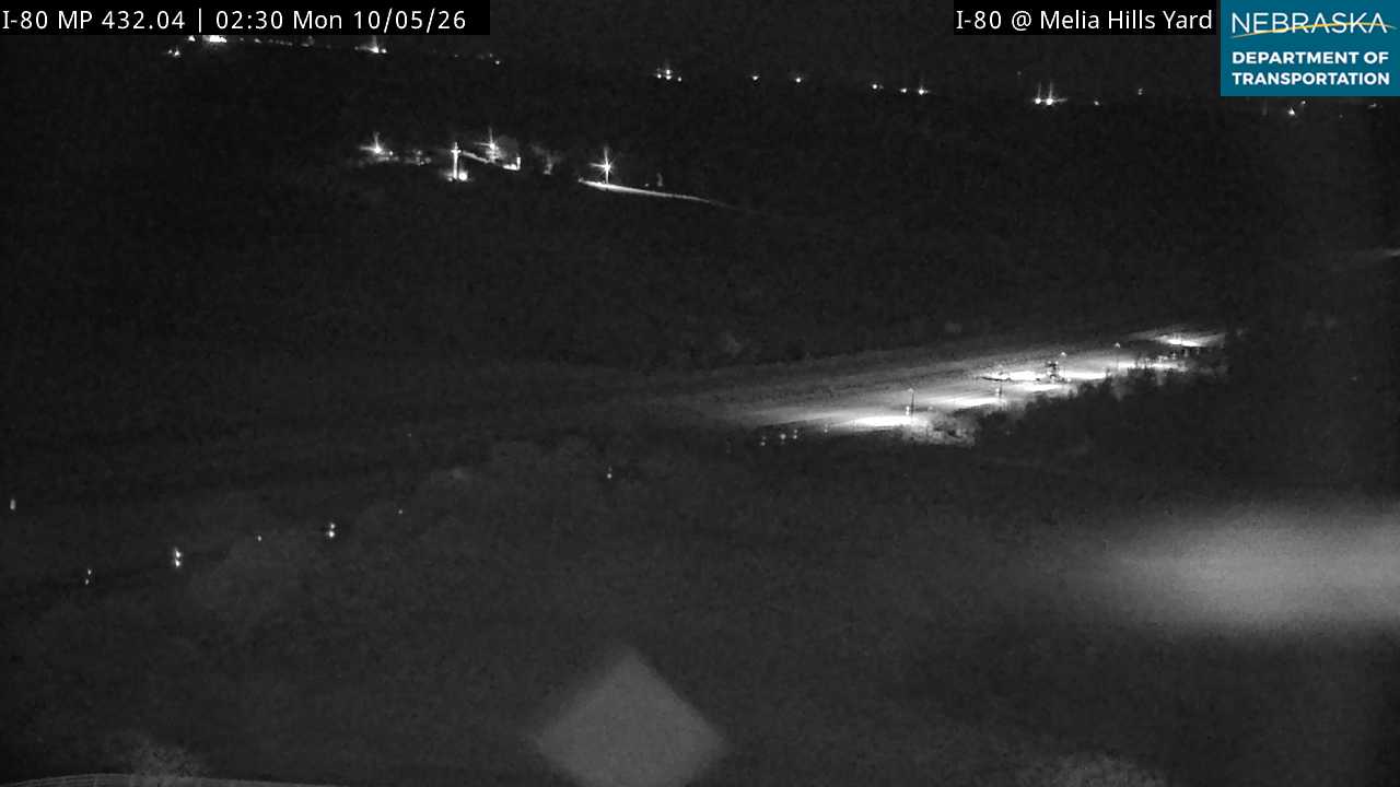 I-80 Melia Hill W of Omaha (Various) live camera view