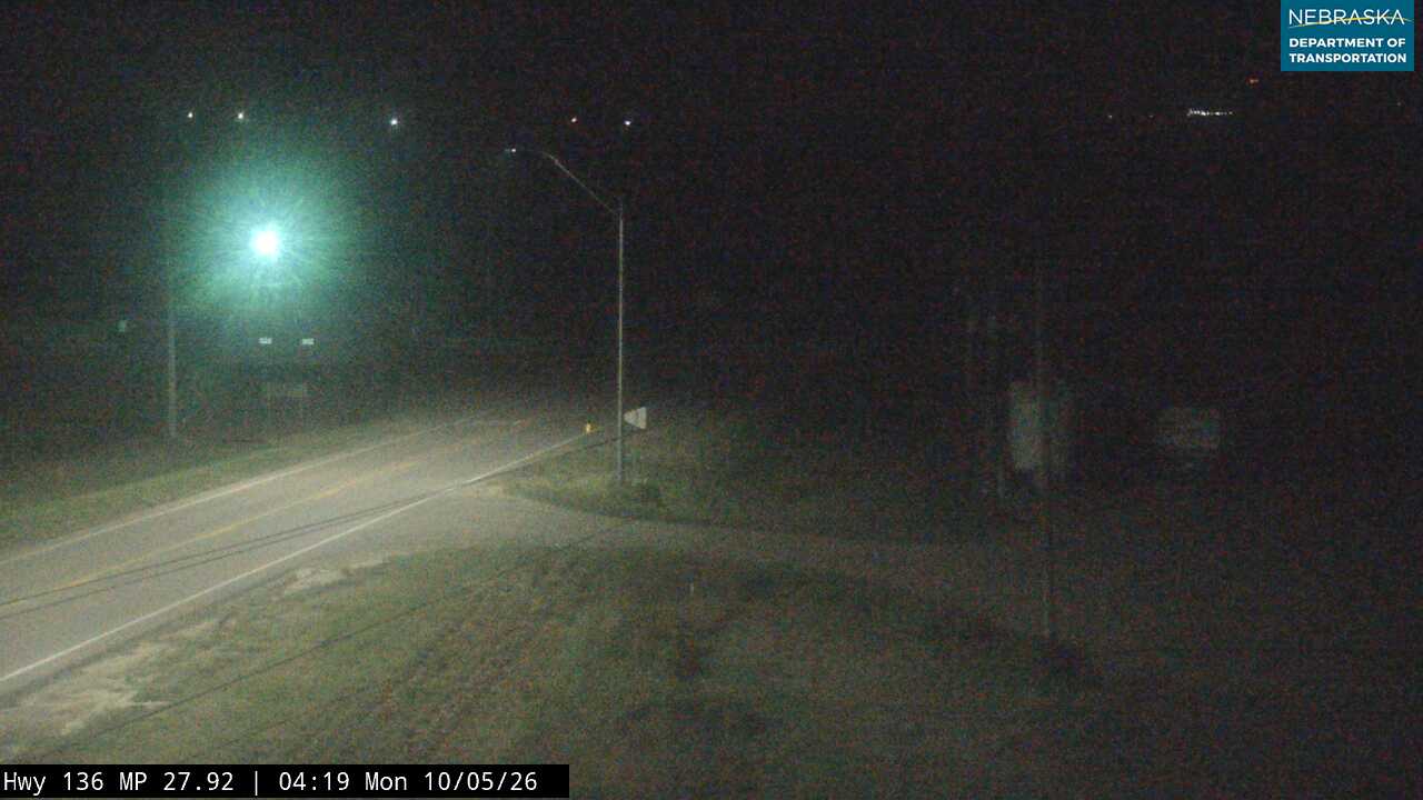 US 136 North of Alma (West) live camera view