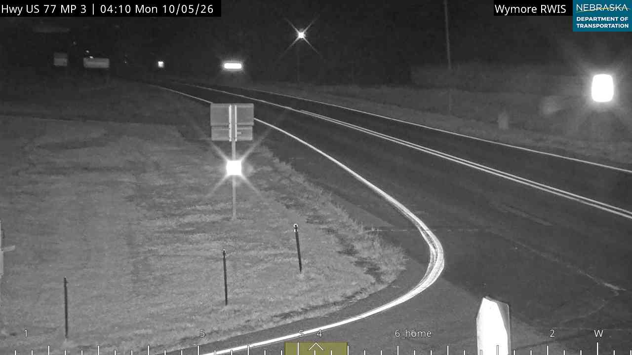 US 77 S of Wymore (South) live camera view