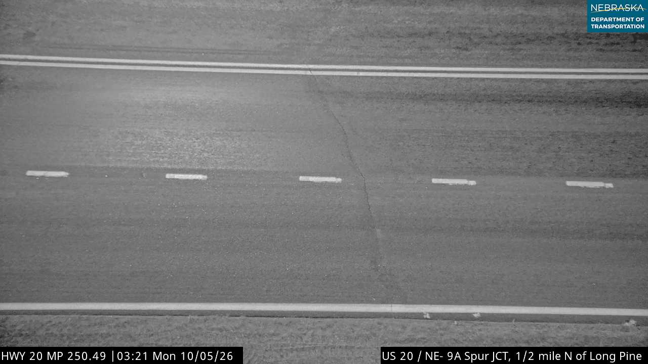 US 20 Long Pine (Surface) live camera view